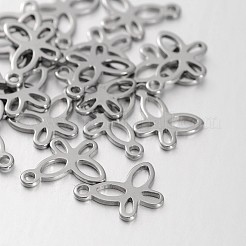 Подвески-бабочки из нержавеющей стали 304&nbsp;STAS-N059-35