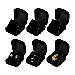 Флокированные коробки для хранения подвесок&nbsp;CON-WH0089-181A