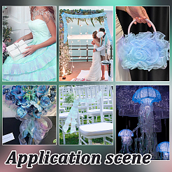 1 шт. отделка из полиэстерового плиссированного кружева&nbsp;OCOR-GA0002-67C