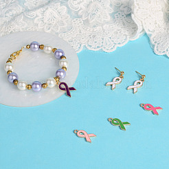 160шт 8 цвета сплава эмалевые подвески&nbsp;ENAM-CD0001-13