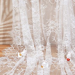 Нейлоновая кружевная ткань для ресниц&nbsp;AJEW-WH0314-65B