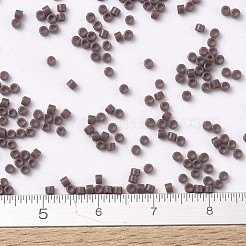 MIYUKIデリカビーズ  シリンダー  日本製シードビーズ  11/0  （db0735)不透明なダークモーブ  1.3x1.6mm  穴：0.8mm  約10000個/袋  50 G /袋&nbsp;SEED-X0054-DB0735