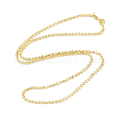 925 Kugelkette aus Sterlingsilber für Damen&nbsp;NJEW-A014-03G