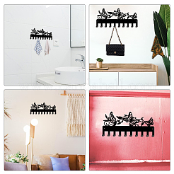 Железные настенные крючки вешалки HJEW-WH0018-056