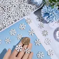 1 пакетик рождественских деревянных кабошонов&nbsp;WOOD-PA0001-32