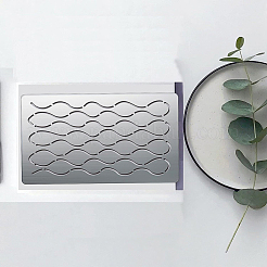 4шт 4 стиля стальных трафаретов для резки DIY-BC0004-20