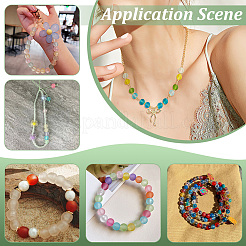 1332шт. 24 набора прозрачных стеклянных бусин&nbsp;FGLA-PH0001-13