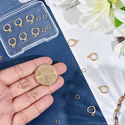 20 шт. латунные серьги-кольца&nbsp;KK-BBC022-09B