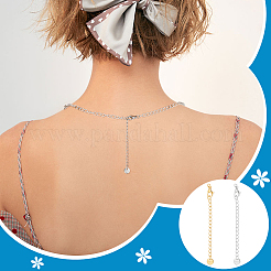 20 шт. 2-х цветный удлинитель цепи из нержавеющей стали 304 STAS-UN0060-91