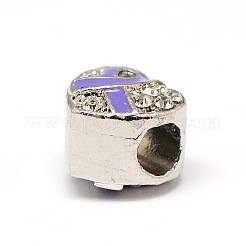 Платиновый сплав горный хрусталь европейские бусы MPDL-A023-B