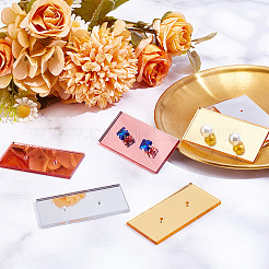 Карточка-витрина с серьгами из акрила 4 цвета&nbsp;ODIS-AR0001-05A