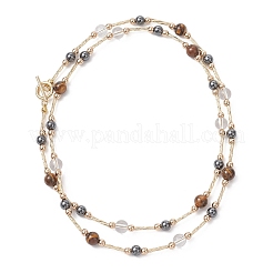 Круглые бусины из синтетического немагнитного гематита&nbsp;NJEW-JN05726