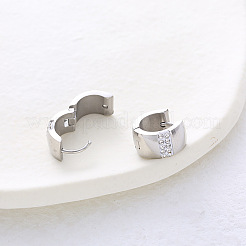 Серьги-кольца из нержавеющей стали RE3226