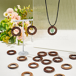 80 шт. подвески-соединители из кокоса COCO-PH0001-02