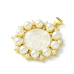 Кулоны из экологически чистой латуни KK-A204-02B-01G