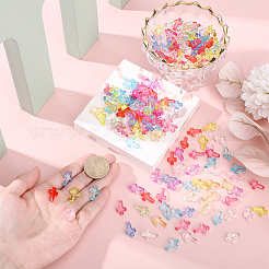 300шт прозрачные акриловые подвески&nbsp;MACR-HY0001-18