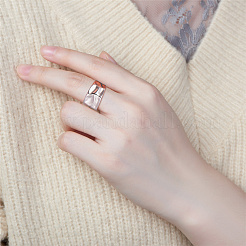 Кольца-манжеты из стерлингового серебра с родиевым покрытием JR790A