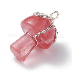 Подвески из натурального и синтетического камня гуаша PALLOY-JF01252