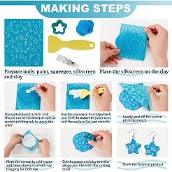 Pochoir de sérigraphie&nbsp;DIY-WH0341-129