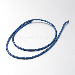 Electroplate non magnetici ematite sintetico fili di perline&nbsp;G-F300-37B-F05