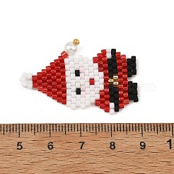 Pendentifs de Noël en perles de verre&nbsp;PALLOY-MZ01423