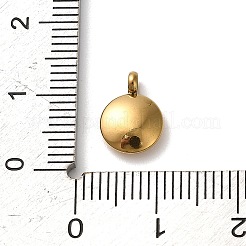 Подвески из нержавеющей стали 304 с черной эмалью STAS-R009-01G-H