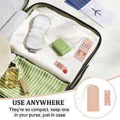 Серьги и ожерелье из искусственной кожи&nbsp;EDIS-OC0001-05