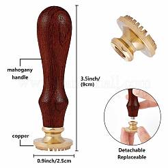 Набор штампов из латунной глины DIY-WH0577-005