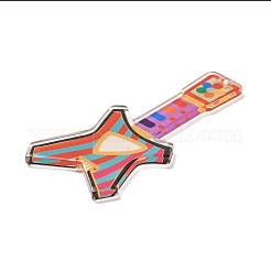 Большие подвески из полупрозрачной смолы на тему инструментов&nbsp;LS-RESI-M037-03B