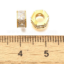 925 бусина из чистого серебра с микропаве и прозрачным фианитом STER-B006-16G