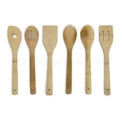 6 stücke 6 arten bambus löffel & messer & gabeln&nbsp;WD-XCP0001-01