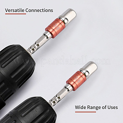 ステンレス製ソケットレンチアダプター1セット  ステンレス鋼色  6.4~7.25x1.1~1.55cm  3個/セット&nbsp;TOOL-GF0002-86P