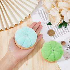 2шт. бархатная игольница 2-х цветов DIY-DC0002-02