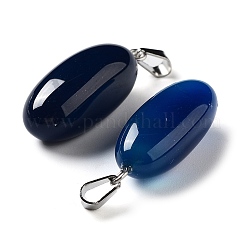 Подвески окрашенные натуральным агатом&nbsp;G-Q016-03A