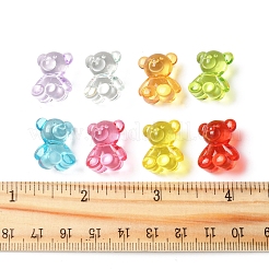 140 шт. Прозрачные акриловые бусины MACR-FS0001-98