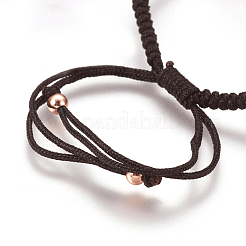 Fabrication de bracelets de perles tressées en nylon&nbsp;BJEW-F360-FRG05