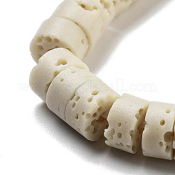 Нити бусин из натурального лавового камня&nbsp;G-K375-G02-01