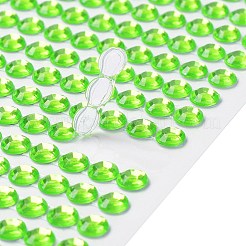 Самоклеящиеся акриловые наклейки со стразами&nbsp;STIC-PW0012-01C