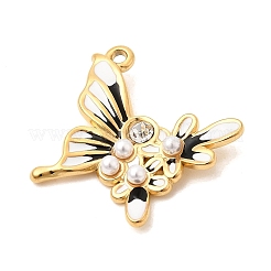 Подвески из нержавеющей стали 304 со стразами&nbsp;STAS-P431-28G