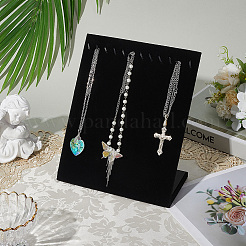 Бархатные браслеты органайзеры для демонстрации ювелирных изделий BDIS-WH20002-01A-01