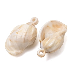 Pendenti acrilici imitazione shell&nbsp;SACR-K005-07A