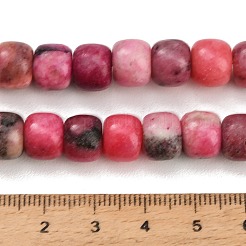 Gefärbt natürlichen weißen Jade Perlen Stränge&nbsp;GG-CBAA20A-01B-05