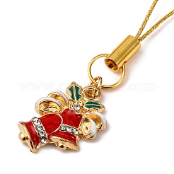 8 шт. сплав эмали мобильные ремни HJEW-JM04011