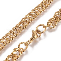 Ионное покрытие (ip) 304 нержавеющая сталь браслеты цепи BJEW-I274-12G