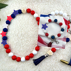90pcs 3 couleurs perles de silicone&nbsp;SIL-SP0001-29