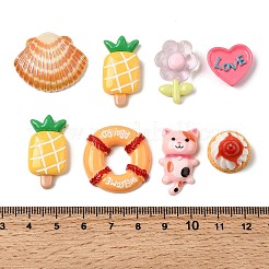 Непрозрачные кабошоны из смолы&nbsp;RESI-XCP0001-18