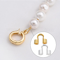 600 шт. Защитные ограждения из латунной проволоки 2 цветов KK-SP0001-96