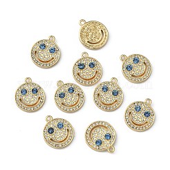 Подвески из сплава и страза&nbsp;FIND-WH0110-451KCG