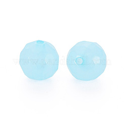 Perles en acrylique de gelée d'imitation&nbsp;MACR-S373-97B-E08