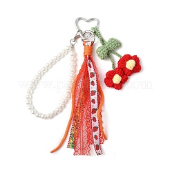 Подвесные украшения из шерстяной пряжи HJEW-JM04331-01